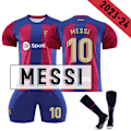 Pikkukuva 1 / 2: 2023-2024 Barcelona kotipaita lapsille nro 10 Messi V Z X 6-7years