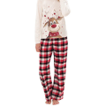 Miniatyrbild 9 av 9: Perfekta barn män kvinnor familj matchande jul nattkläder Pyjamas Set - Perfet Mom XL