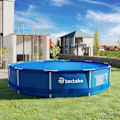 Miniatyrbild 2 av 5: tectake Poolskydd runt - Ø 455 cm Blå
