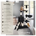 Miniatyrbild 2 av 11: tectake Klösträd Dominik Svart