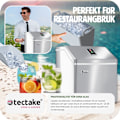 Miniatyrbild 5 av 11: tectake Ismaskin för klara iskuber Silver