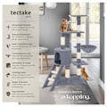 Miniatyrbild 2 av 11: tectake Klösträd Dominik grå
