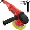 Miniatyrbild 1 av 5: tectake Oscillerande polermaskin 710W - 3 Röd