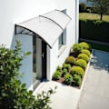 Miniatyrbild 10 av 11: tectake Entrétak transparent - 200 cm Transparent