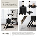 Miniatyrbild 7 av 11: tectake Klösträd Dominik Svart