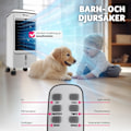 Miniatyrbild 9 av 11: tectake Luftkylare AC Vit