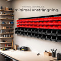 Miniatyrbild 7 av 11: tectake 2-set Sortimentlåda med 30 fack Svart