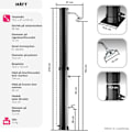 Miniatyrbild 6 av 9: tectake Soldusch Orinoco Silver