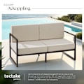 Miniatyrbild 4 av 11: tectake 2-sits loungesoffa Comosa Beige