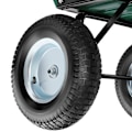 Miniatyrbild 4 av 11: tectake Tummi skrinda med luftfyllda däck, lastkapacitet 300 kg Grön