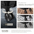 Miniatyrbild 7 av 11: tectake Resväskeset Brice 3-delar, TSA-lås Svart