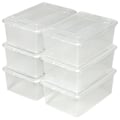 Miniatyrbild 1 av 4: tectake Förvaringslåda 24 pack Transparent
