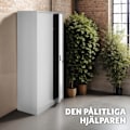 Miniatyrbild 7 av 9: tectake Dokumentskåp med 6 fack och stång -  80 cm grå