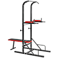 Miniatyrbild 1 av 7: tectake Multigym Reeves Svart