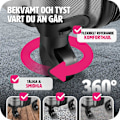 Miniatyrbild 7 av 11: tectake Resväskeset 4 stycken med hårt skal grå