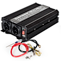 Miniatyrbild 1 av 4: tectake Spänningsomvandlare 12 V till 230 V 1500 W 3000 W Svart