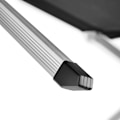 Miniatyrbild 8 av 11: tectake Tältsäng i aluminium, hopfällbar Svart
