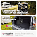 Miniatyrbild 7 av 11: tectake Campingkök Premium med 2 fack Svart