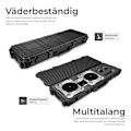 Miniatyrbild 5 av 11: tectake Universalbox Vapenfodral lång Svart