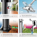 Miniatyrbild 5 av 9: tectake Soldusch Orinoco Silver