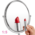 Miniatyrbild 5 av 8: tectake Sminkspegel - 5 x Silver