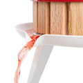 Miniatyrbild 6 av 7: tectake Mekanisk fruktpress juicepress - 6 L Röd