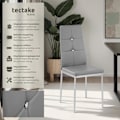 Miniatyrbild 2 av 8: tectake Set matstolar Julien -  Uppsättning om 8 grå