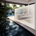 Miniatyrbild 9 av 11: tectake Sidomarkis i aluminium utdragbar med upprullningsmekanism - 160 x 300 cm Beige
