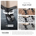 Miniatyrbild 11 av 11: tectake Resväskor 4 set Pucci, bagage av ABS-hårdplast Champagne