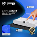 Miniatyrbild 3 av 10: tectake Studsmatta Jumpy med skyddsnät - 305 cm Blå