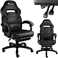 Miniatyrbild 1 av 11: tectake Gamingstol Comodo Svart