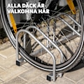 Miniatyrbild 7 av 11: tectake Cykelställ - 3 Silver