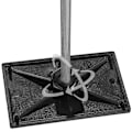 Miniatyrbild 8 av 8: tectake 4 teleskopstöd till dörr Blå