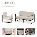 Miniatyrbild 3 av 11: tectake Loungeset Comosa för 5 personer Beige