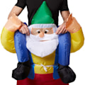 Miniatyrbild 5 av 8: tectake Uppblåsbar ridande dräkt Tomte multifärg