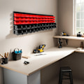Miniatyrbild 8 av 11: tectake 2-set Sortimentlåda med 30 fack Svart