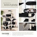 Miniatyrbild 3 av 9: tectake Klösträd Entissar Svart