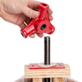 Miniatyrbild 5 av 7: tectake Mekanisk fruktpress juicepress - 18 L Röd