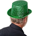 Miniatyrbild 4 av 4: tectake Glitter-cylinderhatt Grön