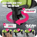 Miniatyrbild 7 av 11: tectake Resväskeset 4 stycken med hårt skal Grön