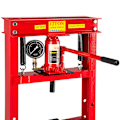 Miniatyrbild 3 av 4: tectake Verkstadspress 12t Röd