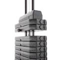 Miniatyrbild 7 av 11: tectake Träningsstation Hemmagym Svart