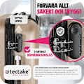 Miniatyrbild 5 av 11: tectake Hårda resväskor i 3-set Champagne