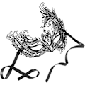 Miniatyrbild 3 av 3: tectake Metallmask Phoenix Svart