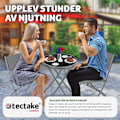 Miniatyrbild 4 av 11: tectake Caféset Düsseldorf grå