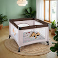 Miniatyrbild 2 av 10: tectake Lekhage Tommy Junior 105x105x78cm Brun