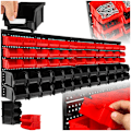 Miniatyrbild 1 av 11: tectake 2-set Sortimentlåda med 30 fack Svart