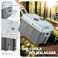 Miniatyrbild 8 av 11: tectake Elektrisk kyl- och värmebox med handtag och hjul, 40 liter grå