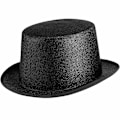 Miniatyrbild 1 av 4: tectake Glitter-cylinderhatt Svart