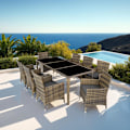 Miniatyrbild 10 av 11: tectake Matgrupp Menorca i konstrotting Natur